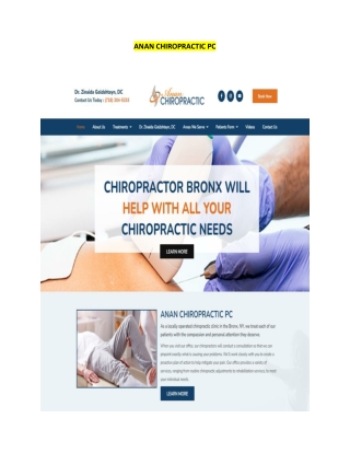 Chiropractor and Physical Therapy Clinic in Bronx NY