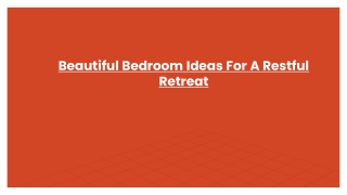 Bedroom Ideas For A Restful Retreat