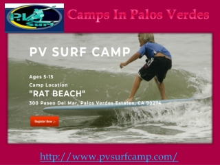 Camps In Palos Verdes