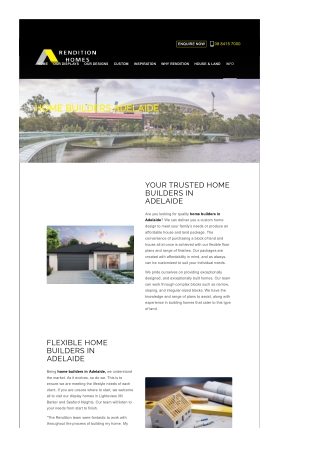 Home Builders Adelaide