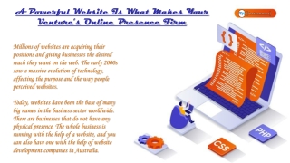 website development companies in Australia