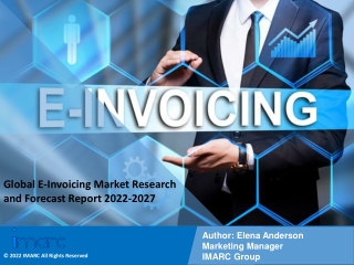 E-Invoicing Market PDF | Growth | Trends | Forecast to 2022-2027