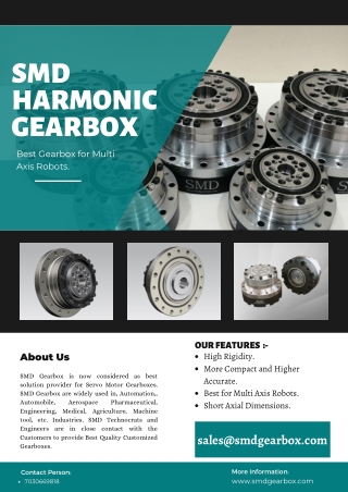 High Precision Harmonic Gearbox| SMD Gearbox