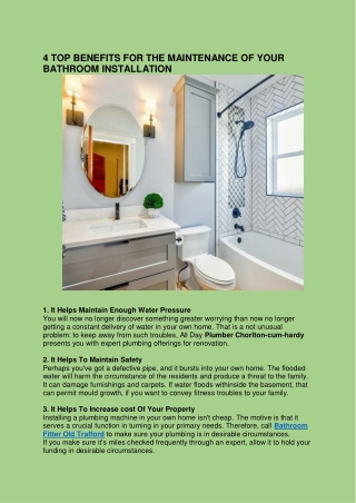 Find the best Bathroom Renovations in Chorlton-cum-hardy