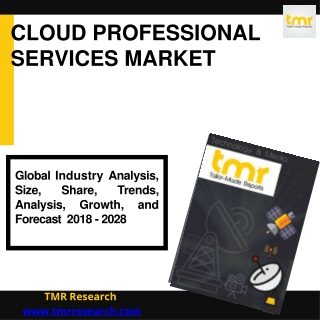Cloud Professional Services Market- Emerging Trends