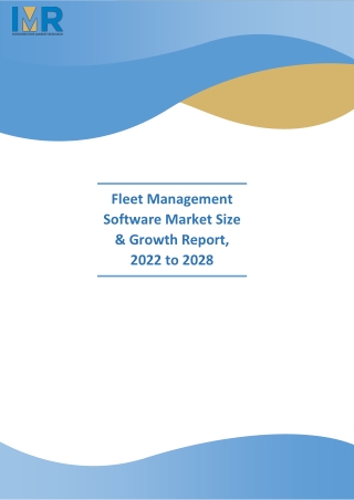 Fleet Management Software Market