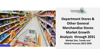 Department Stores & Other General Merchandise Stores Market Latest Trends