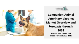 Global Companion Animal Veterinary Vaccines Market Highlights