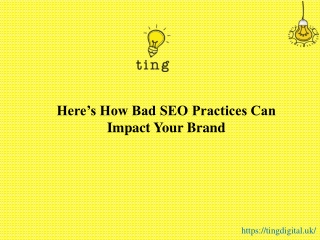 Here’s How Bad SEO Practices Can Impact Your Brand