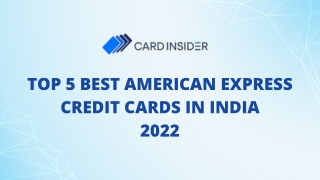 Best American Express Credit Cards