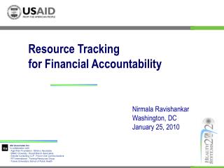 Resource Tracking for Financial Accountability