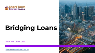 Bridging Loans