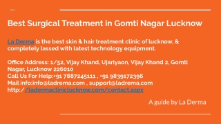 Best Surgical Treatment in Gomti Nagar Lucknow