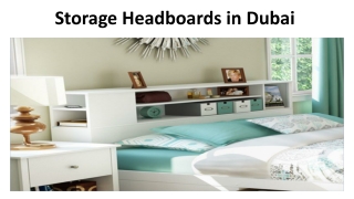 Storage Headboards in Dubai