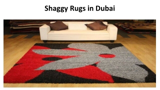 Shaggy Rugs in Dubai