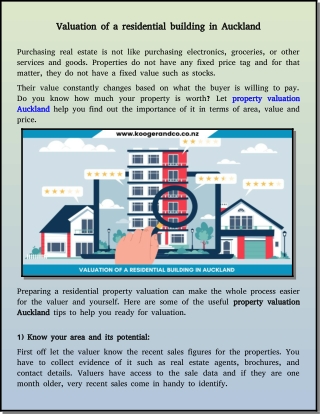 residential property valuation in auckland