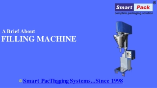 Filling Machine in India