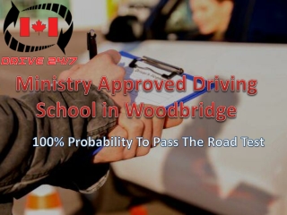 Best driving school in woodbridge