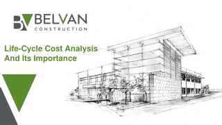 Mar Slide - Life-Cycle Cost Analysis And Its Importance