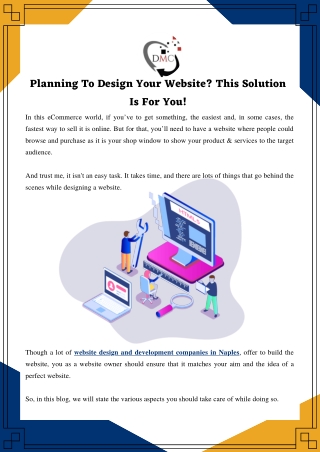 Tips to Choose Website Design And Development Company in Naples