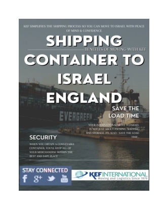 Shipping Container to Israel England