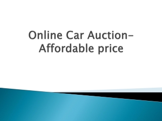 Online-Car-Auction-Affordable-price