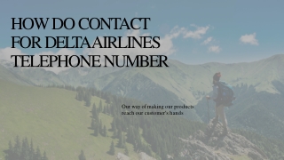 Manage Delta Airlines Flights Booking Dial  1 (800) 221-1212