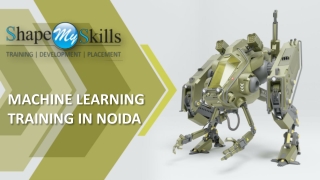 Machine Learning Training in Noida