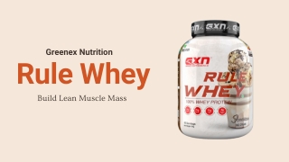 Buy Rule Whey Protein Online to Reduce the Cholesterol Level