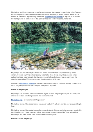 MEGHALAYA TRIP – How to Plan and What to do_ A Complete Guide