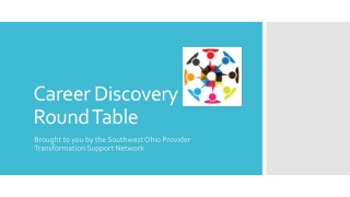 Career Discovery Round Round Table