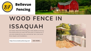 Wood fence in Issaquah - Best Service