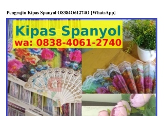 Pengrajin Kipas Spanyol