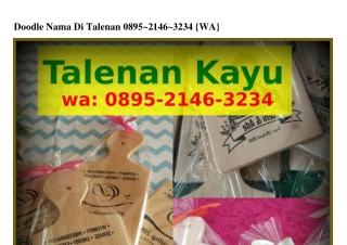 Doodle Nama Di Talenan
