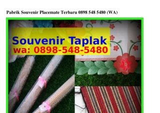 Pabrik Souvenir Placemate Terbaru Ö898–548–548Ö[WhatsApp]