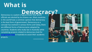 What is Democracy