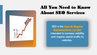All You Need to Know About SEO Services