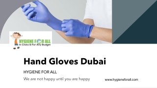 Hand Gloves Dubai​