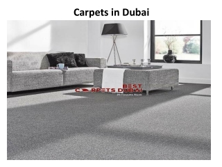 Carpets in Dubai