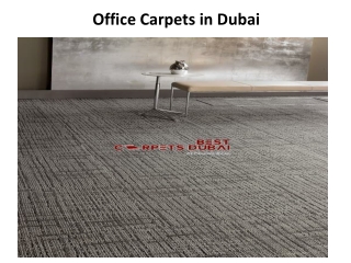 Office Carpets in Dubai