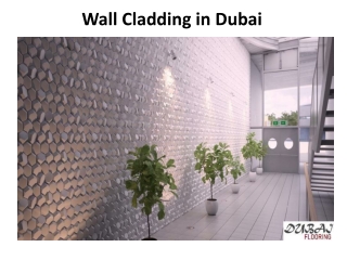 Wall Cladding in Dubai