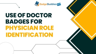 Find the Benefits of Doctor Badges for Physician Role Identification