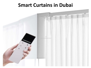 Smart Curtains in Dubai