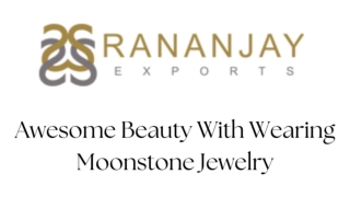 Awesome Beauty With Wearing Moonstone Jewelry