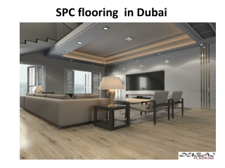 SPC flooring in Dubai