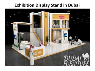 Exhibition Display Stand in Dubai