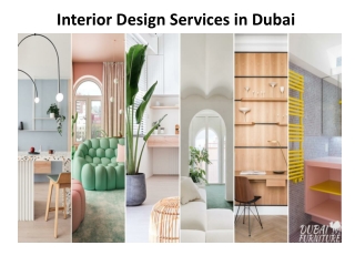 Interior Design Services In Dubai