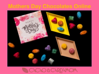 Gourmet Artisan Chocolates- Personalised Chocolate Gifts for Mom
