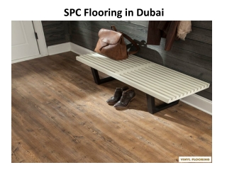 SPC Flooring in Dubai
