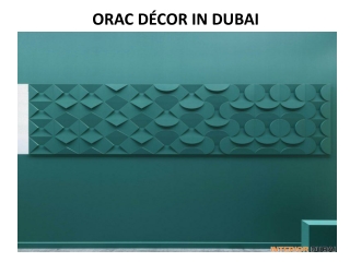 Orac Decor in Dubai